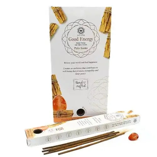 Green Tree Räucherstäbchen  „Gute Energie“ – mit Edelstein Karneol