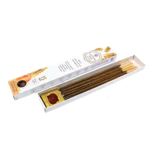 Green Tree Räucherstäbchen  „Gute Energie“ – mit Edelstein Karneol