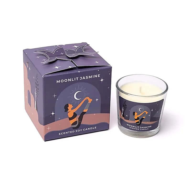 Moonshine Yoga Sojawachskerze "Moonlit Jasmine"