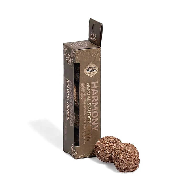 Sagrada Madre Premium Kräuter Räucherkugeln - "Harmonie"