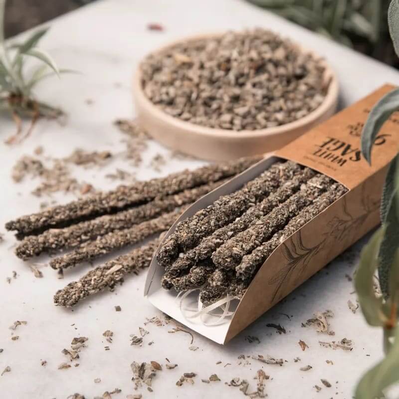 Sagrada Madre Herbal Räucherstäbchen weißer Salbei