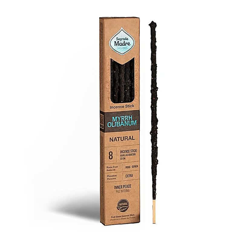 Sagrada Madre Natural Räucherstäbchen Myrrhe & Olibanum