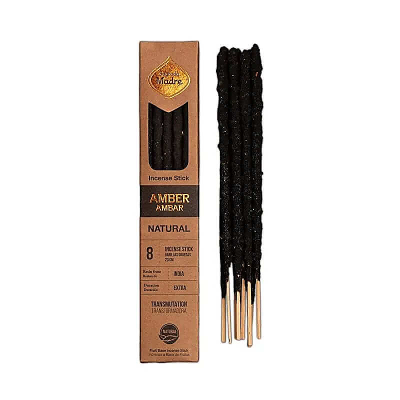 Sagrada Madre Natural Räucherstäbchen Bernstein
