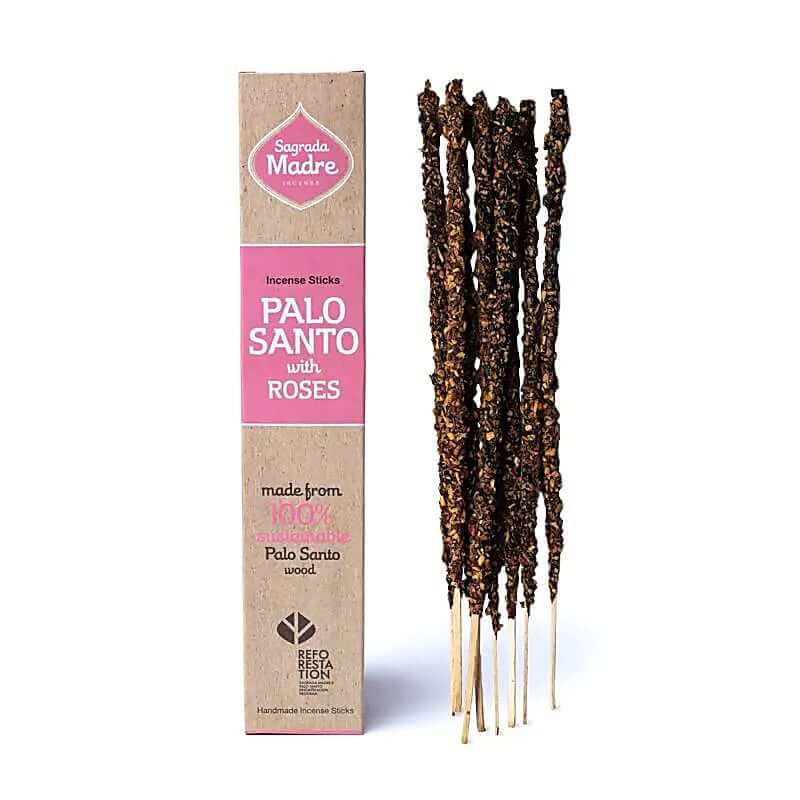 Sagrada Madre Räucherstäbchen Palo Santo & Rose
