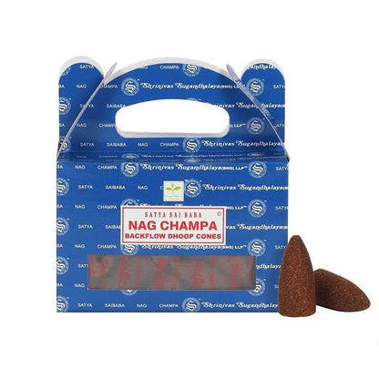 Satya Nag Champa Rückfluss Räucherkegel