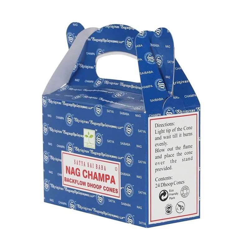 Satya Nag Champa Rückfluss Räucherkegel