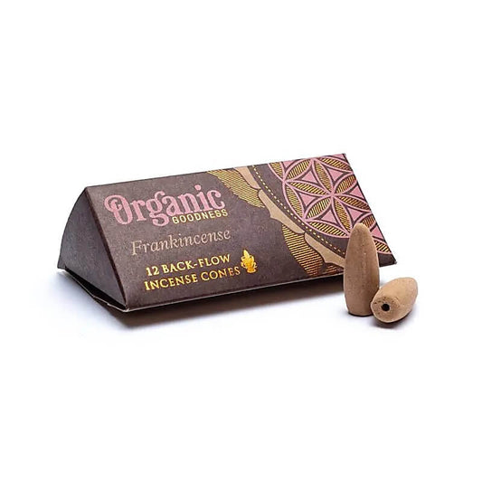 Organic Goodness - Weihrauch natürliche Rückfluss Räucherkegel