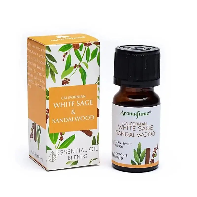 Aromafume ätherische Ölmischung Weißer Salbei & Sandelholz