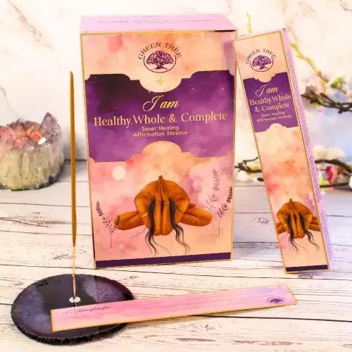 Green Tree Räucherstäbchen "Ich bin gesund, ganz und vollständig"