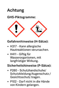 Sicherheitskennzeichnung gemäß GHS