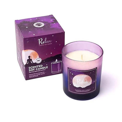 Song of India Sojawachskerze "Relax"