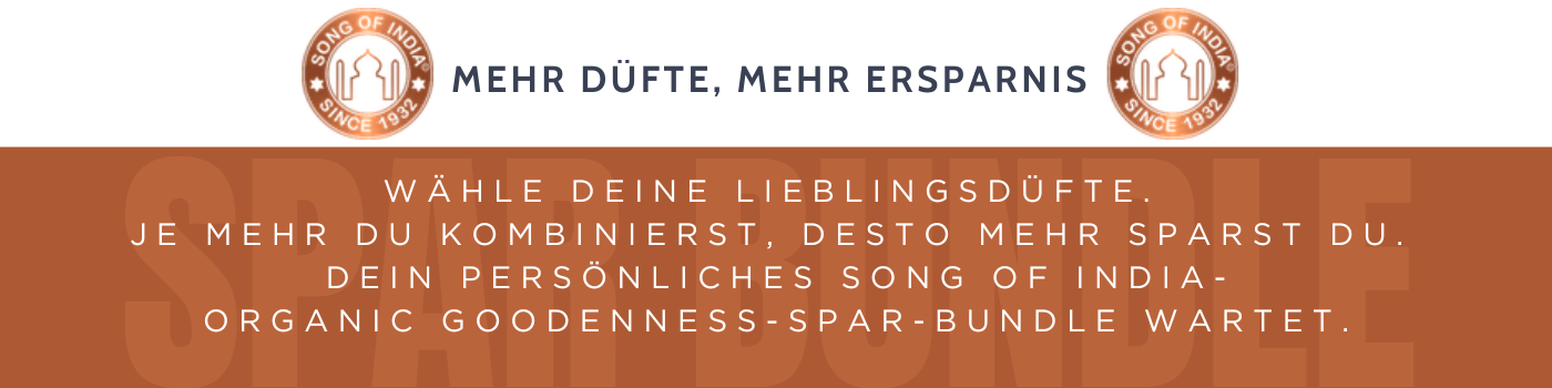 Stelle Dir Dein individuelles Song of India - Organic Goodness Bundle zusammen und sichere Dir bis zu 15% Rabatt!
