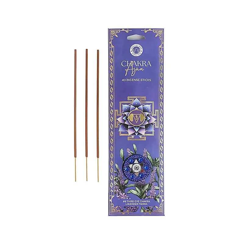Ajna/Stirnchakra Räucherstäbchen - Lavendel Tierra