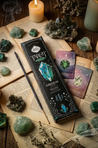 Sagrada Madre Tarot Gems Räucherstäbchen "Smaragd"