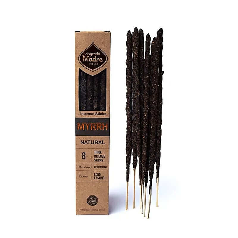 Sagrada Madre Natural Räucherstäbchen Myrrhe