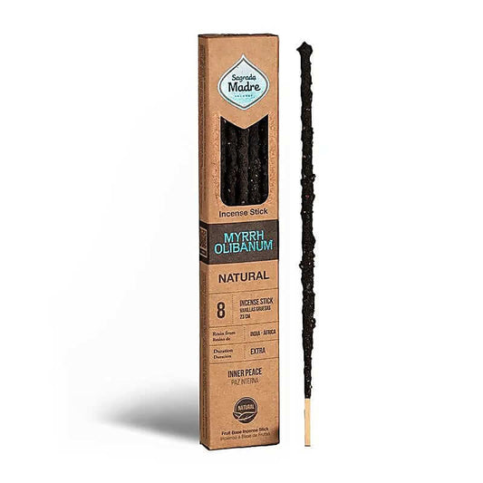 Sagrada Madre Natural Räucherstäbchen Myrrhe & Olibanum