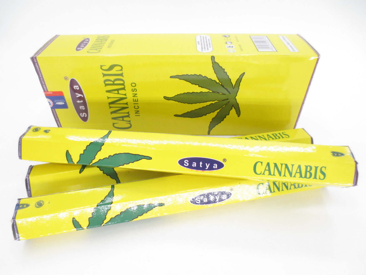 Satya Räucherstäbchen Cannabis - Hexapack