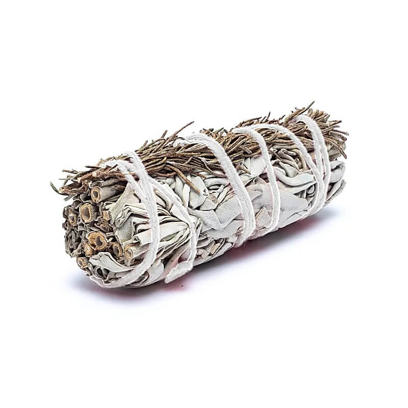 Weißer Salbei Smudge mit Rosmarin 
